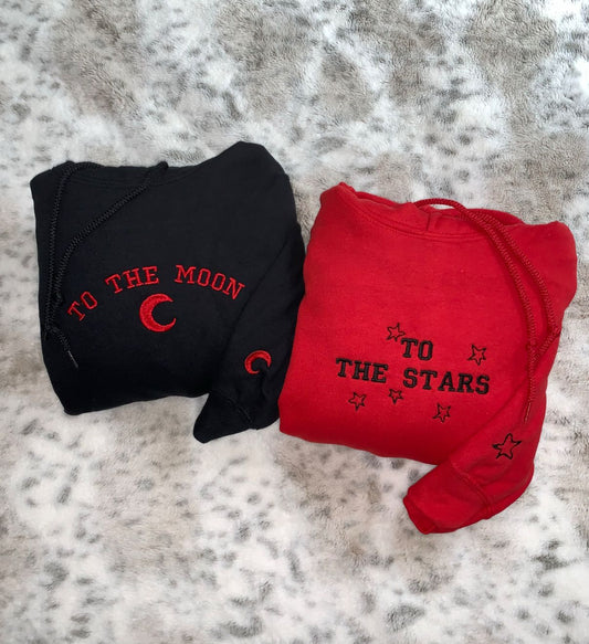 To The Moon , To The Stars Embroidery Combo