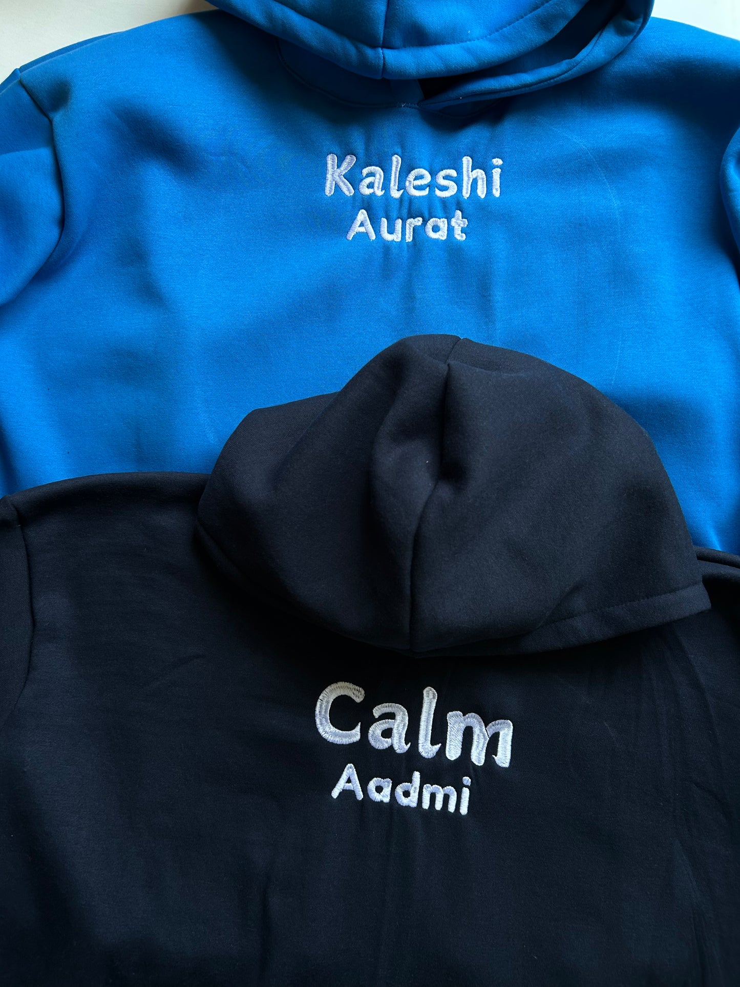Kaleshi Aurat Calm Aadmi Hoodie / Sweatshirt Combo