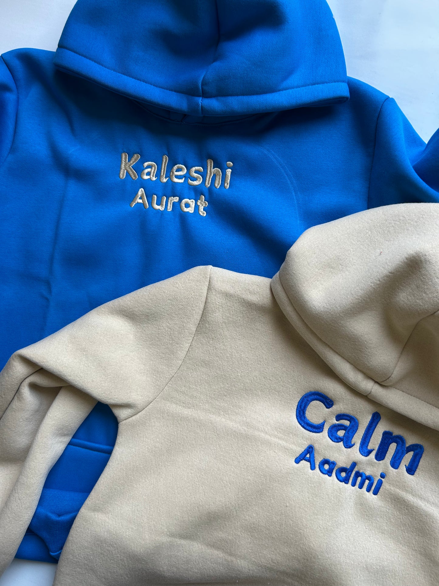 Kaleshi Aurat Calm Aadmi Hoodie / Sweatshirt Combo
