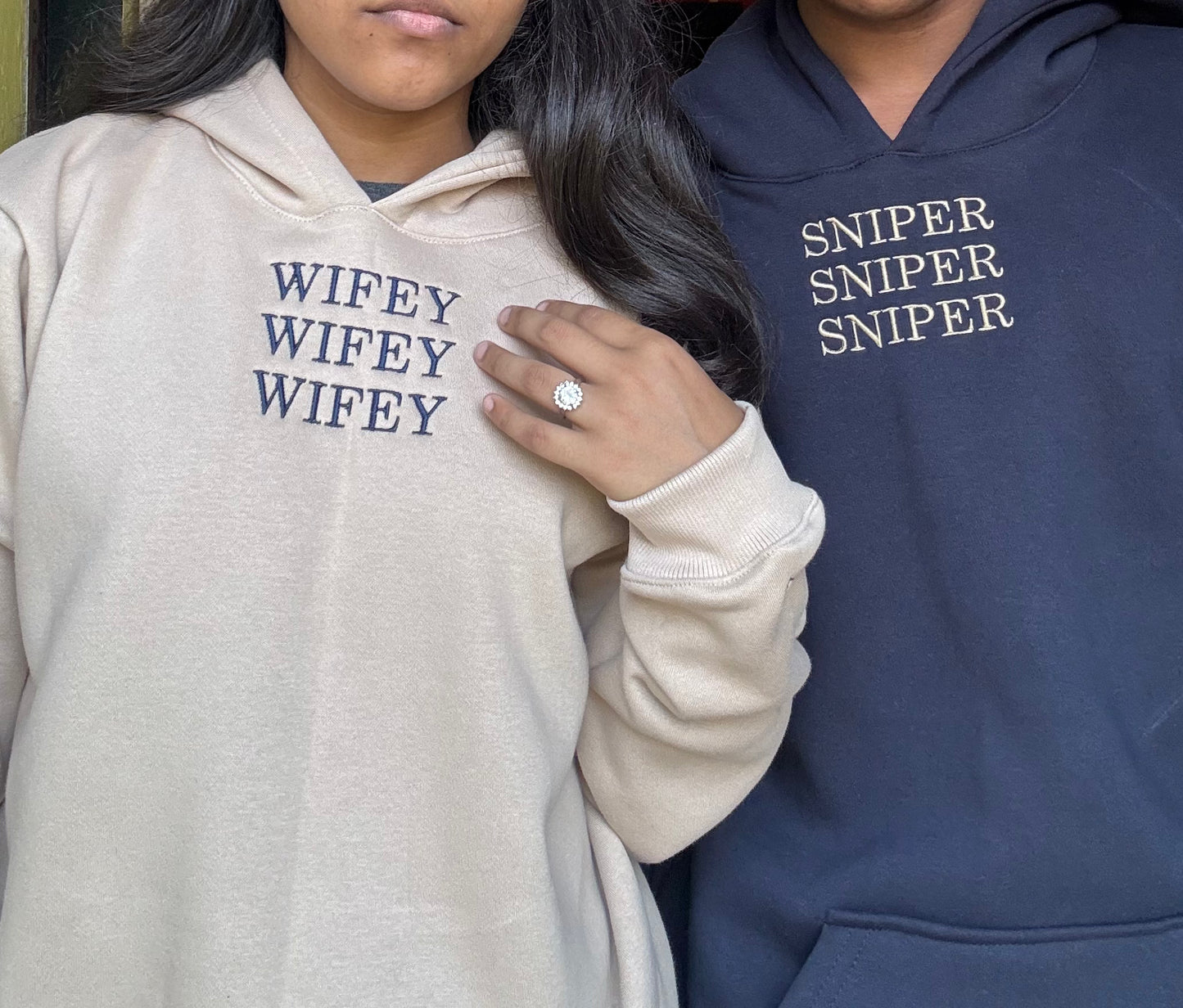 Wifey Sniper Sweatshirt ,Hoodie Combo