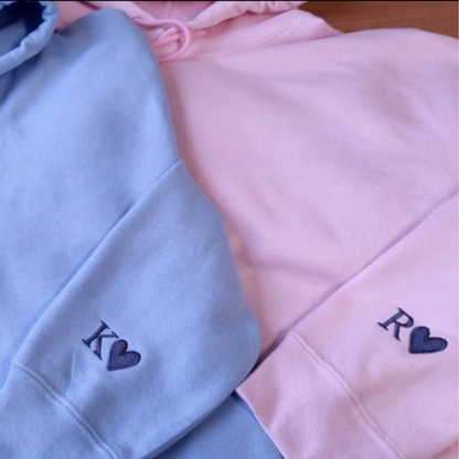 Initial Hoodie, Sweatshirt Combo