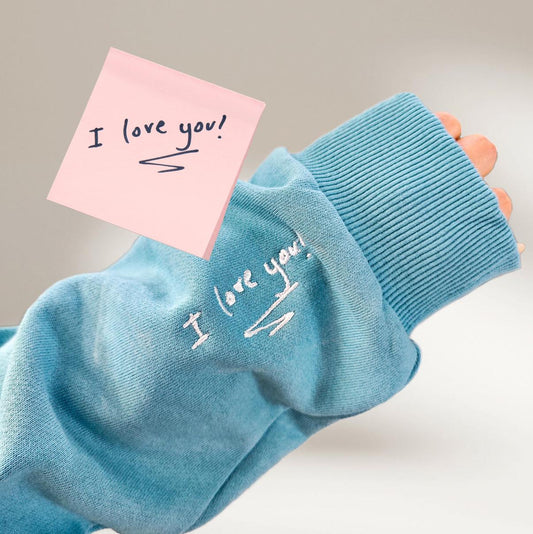 Custom Handwriting Embroidery,Singe Hoodie Sweatshirt