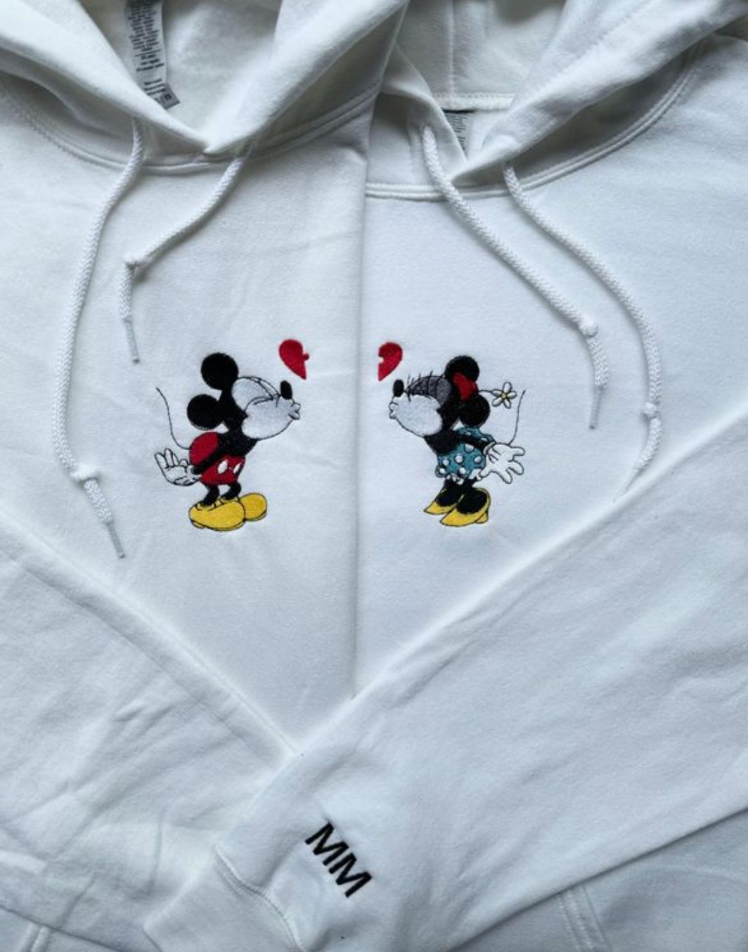 Mickey Minnie Embroidery Hoodie , Sweatshirt Combo
