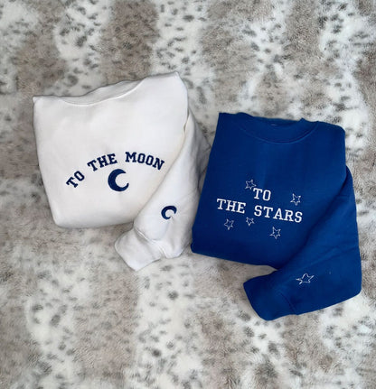 To The Moon , To The Stars  Embroidery Combo