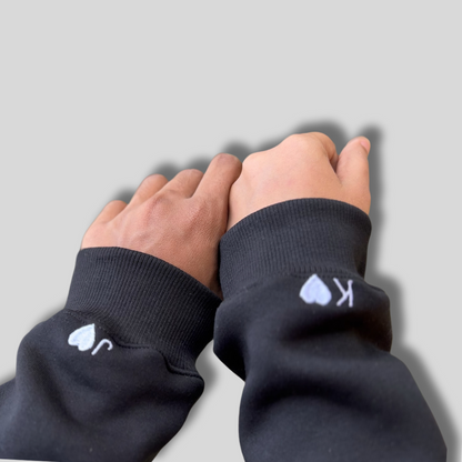 Initial Hoodie, Sweatshirt Combo