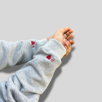 Initial Hoodie, Sweatshirt Combo