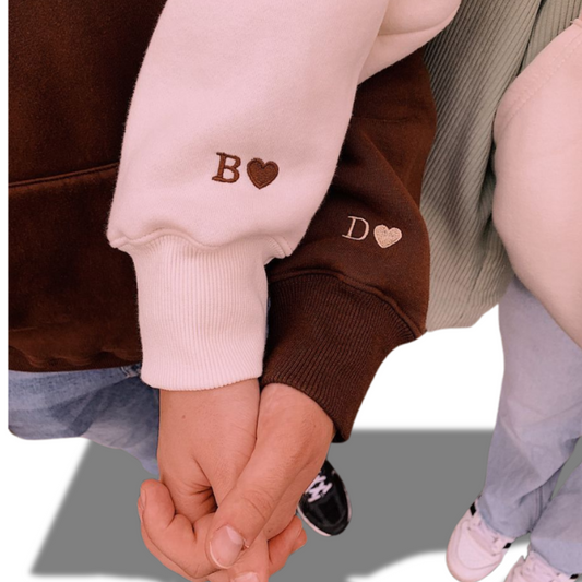 Initial Hoodie, Sweatshirt Combo