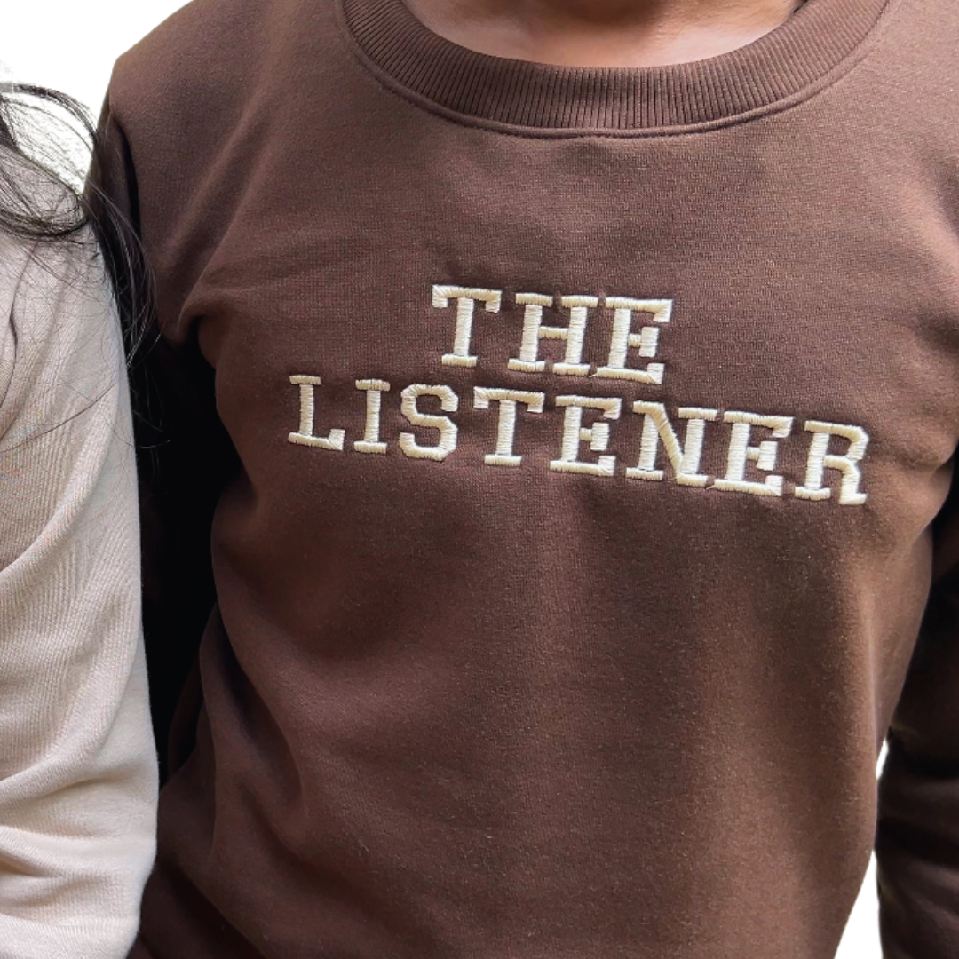 The Yapper, The Listener Sweatshirt , Hoodie Combo