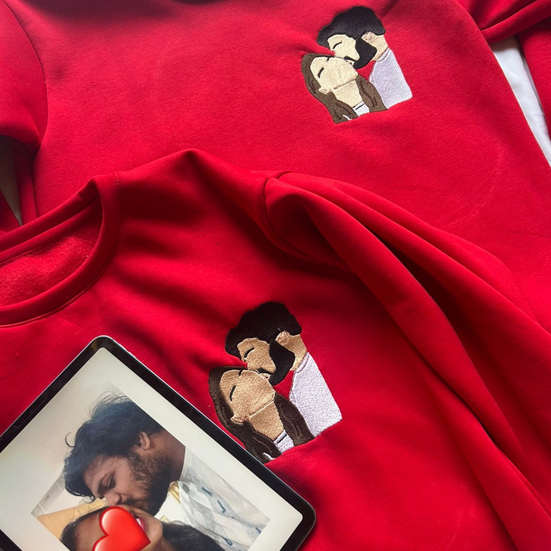 Photo Hoodie , Sweatshirt Combo Custom sleeve option