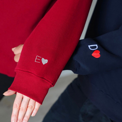 Custom Date & Custom Sleeve Text Hoodie ,Sweatshirt Combo